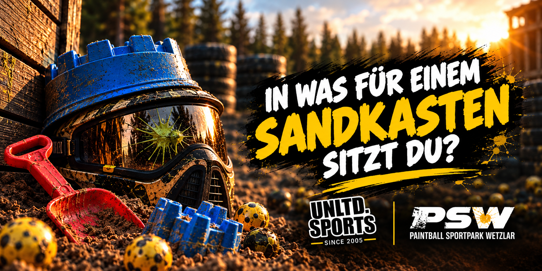 unlimited sports - Paintball Sportpark Wetzlar Symbolbild · KI-gestützt erstellt
