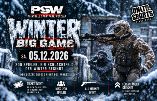 unlimited sports - Paintball Sportpark Wetzlar Symbolbild · KI-gestützt erstellt